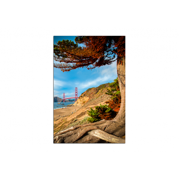 Obraz na plátně - Golden Gate Bridge - obdélník